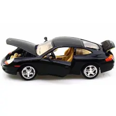 Porsche Carrera 911 Black 1/18 Diecast Model Car by Motormax