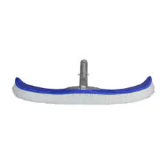 Pool Central Flexible Nylon Bristle Brush with Aluminum Handle 18.25" - Blue
