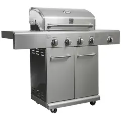 Kenmore 4-Burner Grill with Searing Side Burner PG-40405SOLSteel