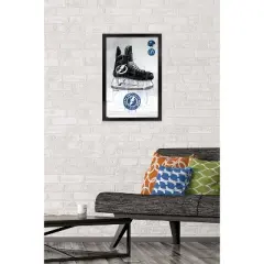 Trends International NHL Tampa Bay Lightning - Drip Skate 21 Framed Wall Poster Prints