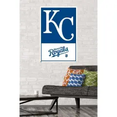 Trends International MLB Kansas City Royals - Logo 22 Unframed Wall Poster Prints