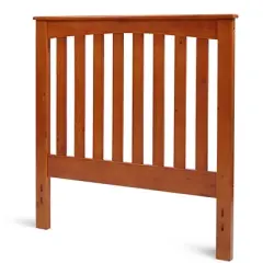 Glenwillow Home Rake Wood Headboard in Golden Oak, Twin Size