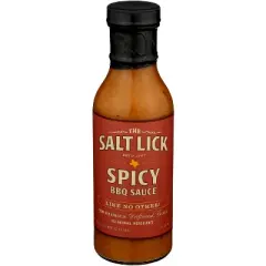 Salt Lick BBQ Sauce Spicy - Case of 6 - 12 fl oz