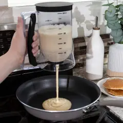 Chef Buddy 4-Cup Pancake Batter Dispenser for Pancakes, Baking Tools