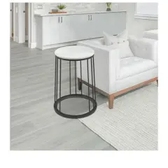 Frana Anti-Rust Multi-Purpose End Table with Rubber Foot Pads