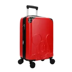 Disney Mickey Mouse Red 20" Adult Hardside Rolling Luggage
