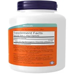 Boron 3mg by Now Foods  -  250 Capsule