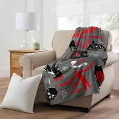 Warner Bros. Nightmare on Elm Street Come To Freddy Micro Raschel Throw Blanket 46&times;60 Inches