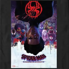 Men's Spider-Man: Across the Spider-Verse Miles Morales Movie Poster T-Shirt