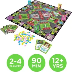 Aquarius Puzzles Rick and Morty Card Scramble Board Game