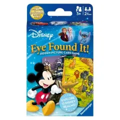 Ravensburger Disney Eye Found It Card Game: Creative Thinking, 5-15 Minute Play, 2+ Players, Travel Size