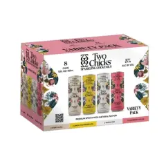Two Chicks Cocktails Vodka Variety - 8pk/355ml Cans