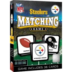 MasterPieces Officially Licensed NFL Pittsburgh Steelers Matching Game for Kids and Families