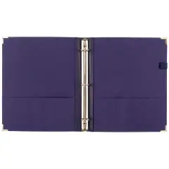 Cambridge Work 1" Style 3 Fashion Flex Ring Binder Future Dusk