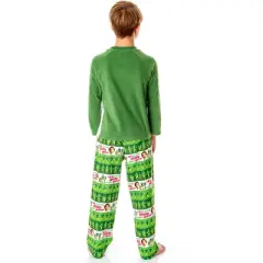Elf The Movie Boys' Film Cotton-Headed Ninny-Muggins Sleep Pajama Set Multicolored