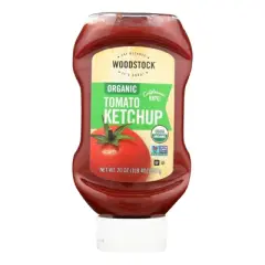Woodstock -  Organic Tomato Ketchup - Case of 12 - 20 oz
