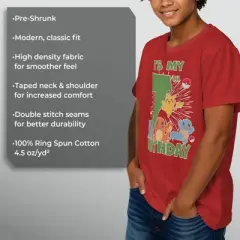 Boy's Pokemon It's My 7th Birthday Starters T-Shirt