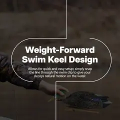 Avian Topflight Mallard Duck, 6 Pack, with Topflight Early Season Teal, 6 Pack, Realistic True to Life Outdoor Hunting Decoy Sets