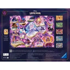 Ravensburger Disney Lorcana TCG - Glimmers of the Realm: Amethyst Jigsaw Puzzle 1000pc