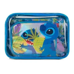 Lilo and Stitch 3 Piece Cosmetic Case Set - Blue