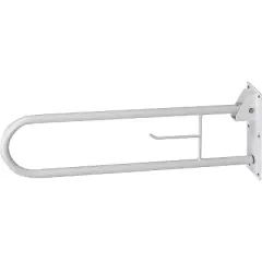 HealthSmart Fold Away Grab Bars for Bathroom, Shower Handle, Bathtub Accessories for Elderly, Toilet Safety Rail, Bath and Shower Grab Bars, Handicap