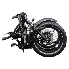 Go Power Bike 20" Go Express Foldable Step Over Electric Bike - Black