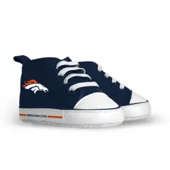 Baby Fanatic 2 Piece Bid and Shoes - NFL Denver Broncos - White Unisex Infant Apparel