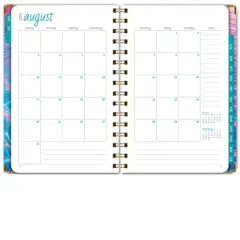 Global Printed Products Hardcover AY 2025-2026 Fashion Planner - 5.5"x8" (Summer Bliss)