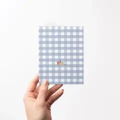 Blue Picnic Gingham Greeting Card Pack Set (8 ct.) by Ramus & Co