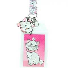 Disney Aristocats Marie Because I'm a Lady Breakaway Lanyard ID Badge Holder