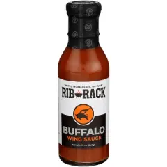 Rib Rack Sauce Rib Buffalo Wing - Case of 6 - 12 oz
