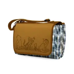 Picnic Time Winnie the Pooh Outdoor Picnic Blanket Tote - Beige