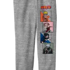 Naruto Classic Characters Youth Heather Gray Graphic Sweats