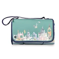 Picnic Time Disney: Mary Poppins Blanket Tote Outdoor Picnic Blanket - St. Tropez Stripes