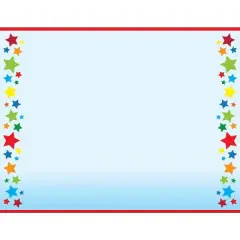 Masterpiece Studios Great Papers Rainbow Stars Certificate 60/Pack 2011858