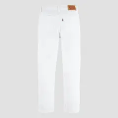 Levi's&reg; Girls' High-Rise Ankle Straight Jeans - White