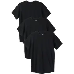 KingSize Men's Big & Tall Cotton Crewneck Undershirt 3-Pack