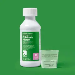 Cetirizine 5mg Allergy Relief Liquid - Bubblegum - 4 fl oz - up&up&trade;