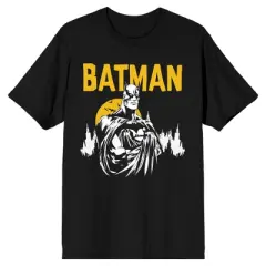 Batman Gotham City Men's Short Sleeve Shirt & Sleep Shorts Set