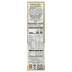 Nature's Path, Organic Pumpkin Seed + Flax Granola, 11.5 oz