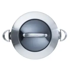 Scanpan CTX 12.75 Inch Nonstick Chef's Pan, 5.25 Quart, Stainless Steel