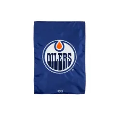 Evergreen NHL Edmonton Oilers Garden Applique Flag 12.5 x 18 Inches Indoor Outdoor Decor