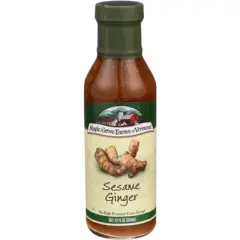 Maple Grove Farms Sesame Ginger Dressing - Case of 6 - 12 fl oz