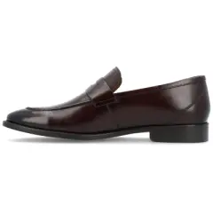 Thomas & Vine Bishop Medium and Wide Width Apron Toe Penny Loafer