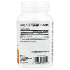 Natural Factors RegenerLife&reg;, Acetyl-LCarnitine, 90 Vegetarian Capsules (500 mg per Capsule)