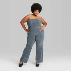 Women's Tube Sequin Mesh Jumpsuit - Wild Fable&trade;