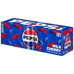 Pepsi Wild Cherry Cola - 12pk/12 fl oz Cans
