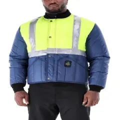 RefrigiWear HiVis Cooler Wear Water-Repellent Insulated Jacket