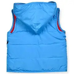 Warner Bros Boy's 3-Pack Superman The Man Of Steel Long Sleeve Graphic Tee, Hooded Vest and Jogger Pant Set