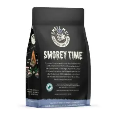 Bones Coffee Company S'morey Time Ground Coffee Beans S'morey and Graham Crackers Flavor 12 oz Medium Roast (Ground)